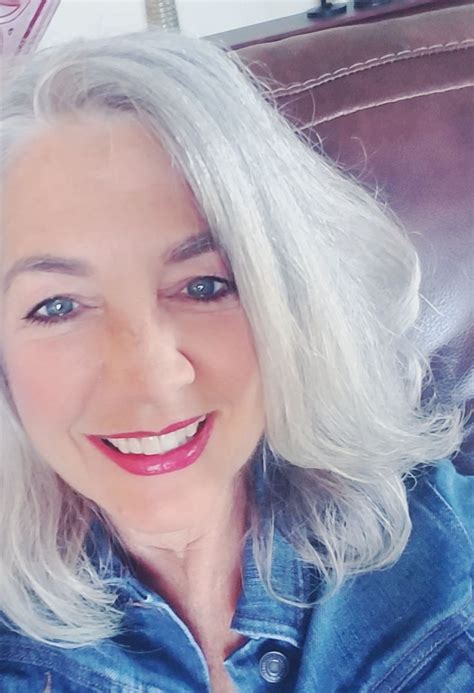 embracing my gray silver hair hair silver foxes