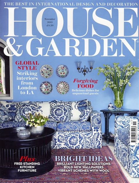 House And Garden Magazine Press Coverage