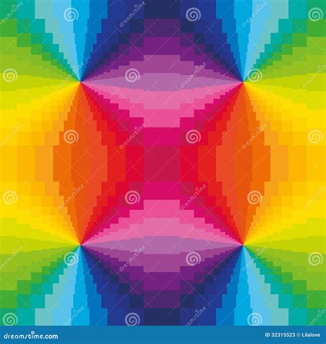 El Arco Iris Abstracto Colorea El Fondo Ilustración Del Vector
