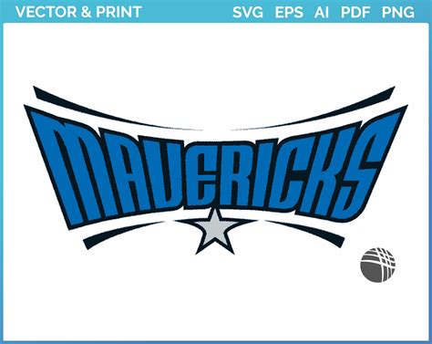 Dallas Mavericks Wordmark Logo 2001 Basketball Sports Vector Svg