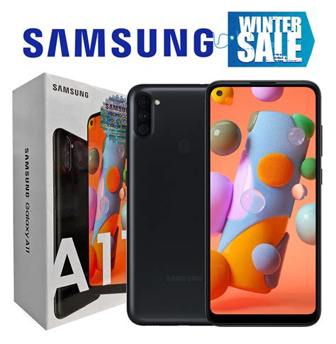 Samsung Galaxy A11 32gb Black Factory Unlocked 64 Dual Sim Gsm