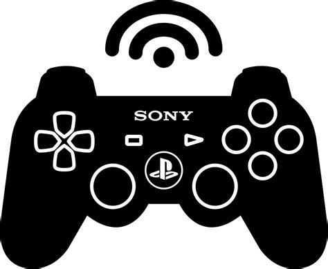 Minimalist video game controller logo. Ps3 Wireless Game Control Svg Png Icon Free Download ...