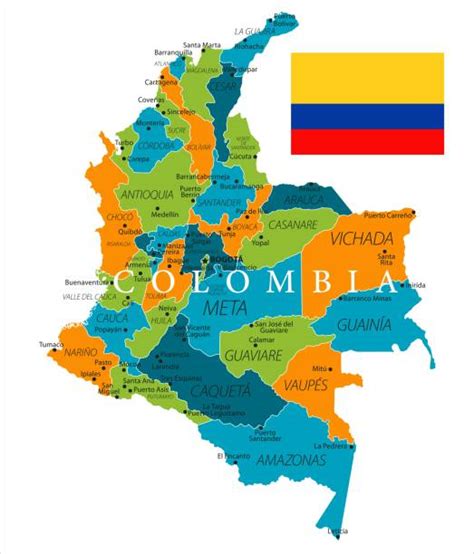 240 Colombia Flag Map Illustrations Royalty Free Vector Graphics