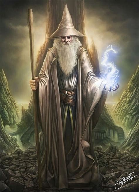 Merlin Merlin Lenchanteur Mago Merlin Merlin The Wizard Dark Wizard