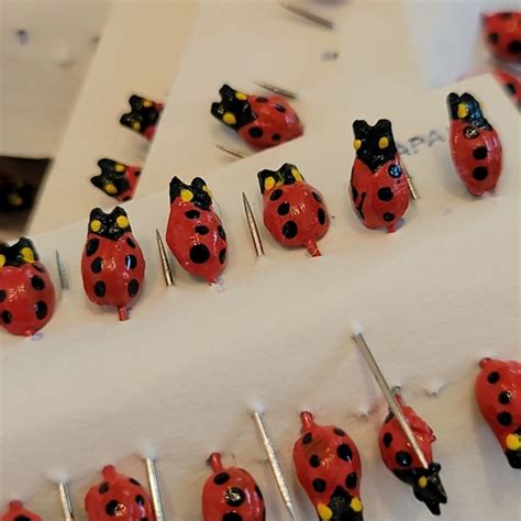 Ladybug Jewelry Vintage 96s Ladybug Stick Pins Poshmark