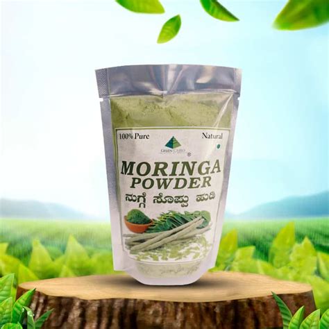 Moringa Powder 100g - Green Cairo gambar png