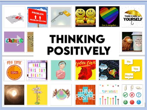 72 Thinking Positively Cards Teaching Resources