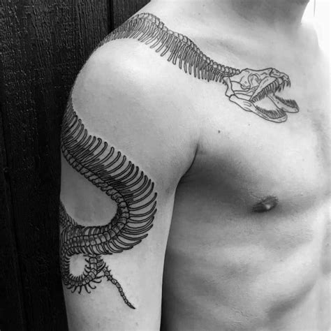 Https://techalive.net/tattoo/snake Skeleton Tattoo Design