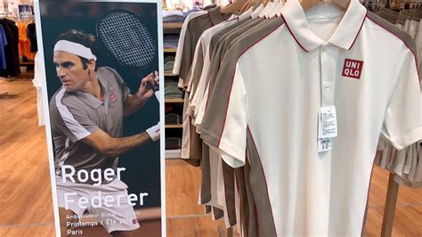 Roger federer played his first match at wimbledon today against dusan lajovic, not in his usual nike accoutrements but instead, a fresh new kit from uniqlo. Uniqlo French Open 2019 Roger Federer Tennis 🎾 Collection ...