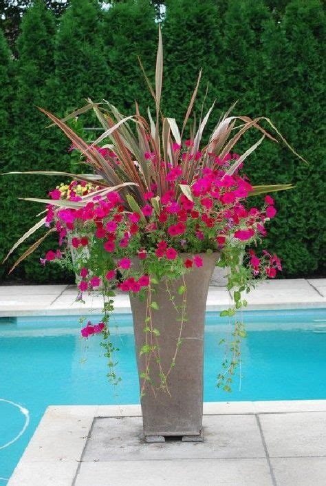 best 15 stunning summer planter ideas to beautify your home tall planters full sun container