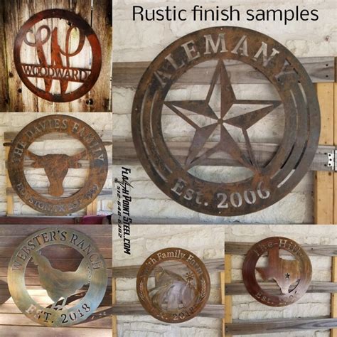 Texas Metal Art Personalized Texas Sign Rustic Sign Texas Etsy