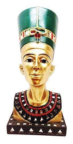 Ancient Egyptian Queen Nefertiti Bust Mask Statue Decor Figurine Ebay