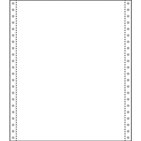 Printworks® Professional Blank Computer Paper 9 12 X 11 White