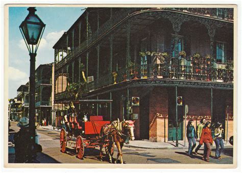 Postcards United States 558 French Quarter New Orleans