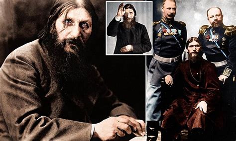 Rasputin Pictures Show Monk Who Brought Down The Tsar In Colour Daily Mail Online