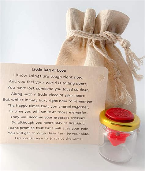 Check spelling or type a new query. Little bag of Love Sympathy gift, A thoughtful gift to ...