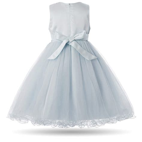 Cielarko Formal Girls Party Dress Sleeveless Flower Girl Princess Ball