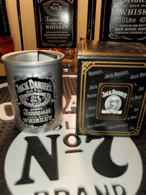 Jack Daniels Legends Pewter Collectible Old No7 Shot Glass Etsy