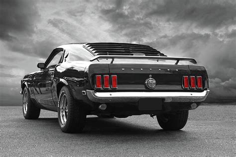 Rear Of The Year 69 Mustang Photograph By Gill Billington Pixels