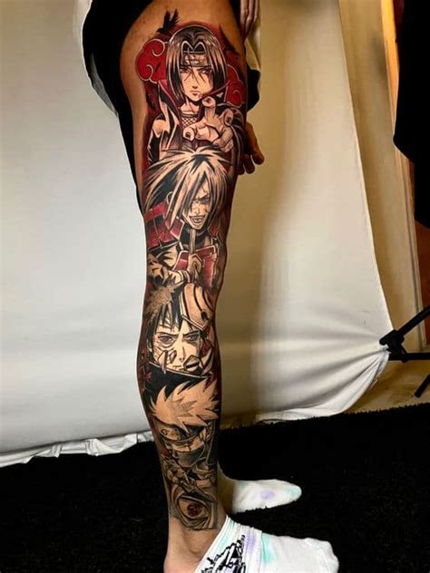 Share More Than 64 Anime Leg Sleeve Tattoo Ineteachers