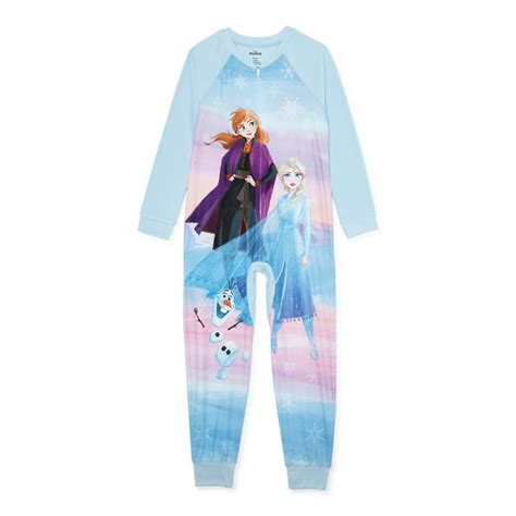 Disney Frozen 2 Girls Exclusive Blanket Sleeper Pajama Sizes 4 12