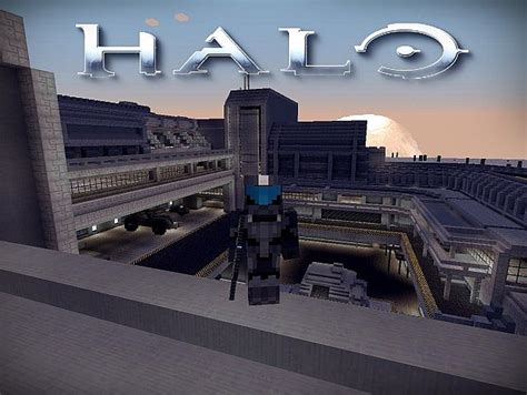 Outpost Halo Inspired Pvp Map Minecraft Map