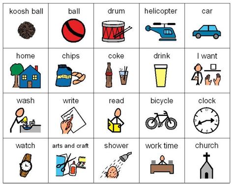 Pin On Aac Resources Printable Pictures