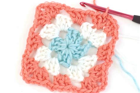 Bright Granny Squares Crochet Blocks Granny Square Gr