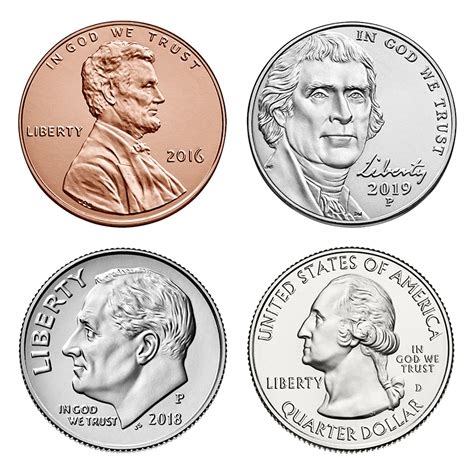 History Of Us Circulating Coins Us Mint
