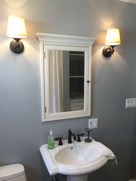 Sherwin williams bathroom cabinet paint colors. Sherwin Williams Monochrome / blue gray paint; Pottery ...