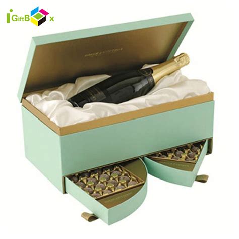 Custom Dimension Paper Cardboard Wine Box With Insert China Wine Box