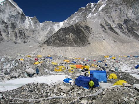 Everest Base Camp Before And After Shots Show Devastation After