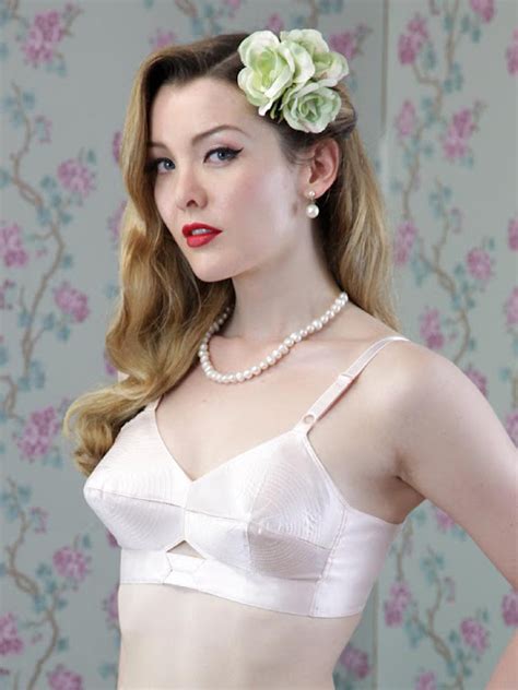 The Sexy And Feminine From Bullet Bra For Fans Of Vintage Lingerie