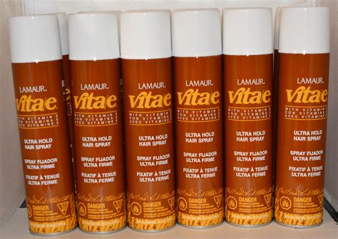 Lamaur Vita E Ultra Hold Professional Hair Spray 80 Voc 105 Oz 12 Pack