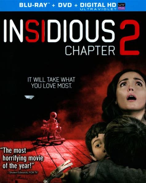 Insidious Chapter Discs Includes Digital Copy Blu Ray Dvd By James Wan James Wan