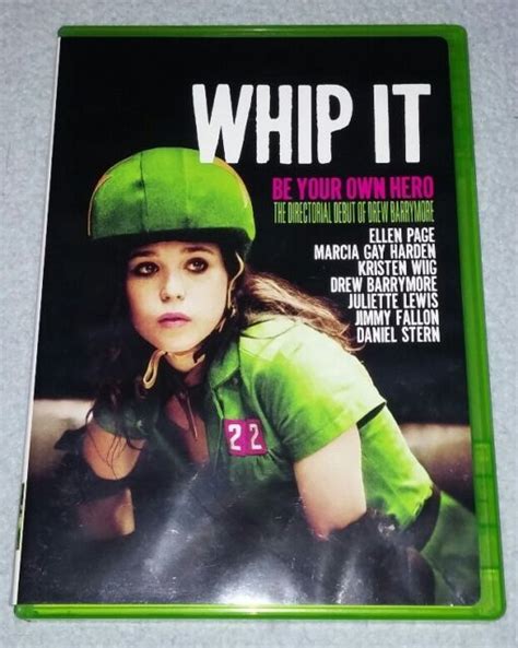 Whip It 2009 Dvd Drew Barrymore Ellen Page Ebay