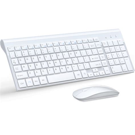 Buy Wireless Keyboard And Mouse Ultra Slim Combo Topmate 24g Silent