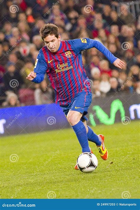 Lionel Messi In Action Editorial Stock Photo Image 24997203
