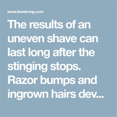 How To Remove Dark Spots From Razor Bumps And Ingrown Hairs Razor Bumps
