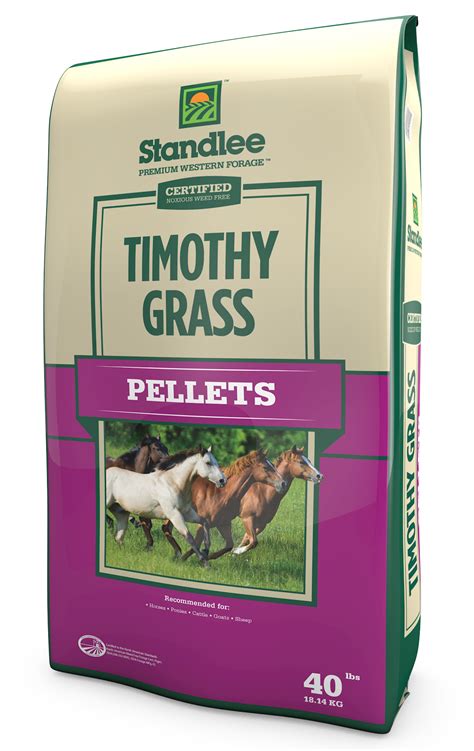 Murdochs Standlee Certified Timothy Grass Pellets Horse Feed