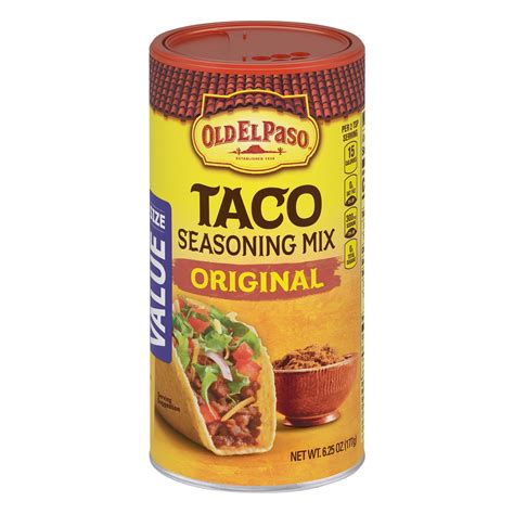 Old El Paso Taco Original Seasoning Mix Value Size