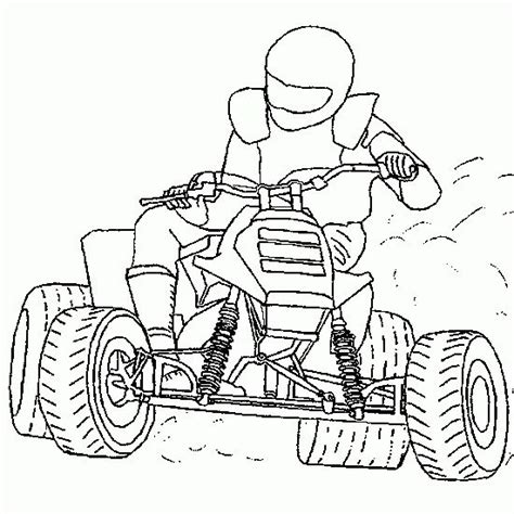 Coloring pages cars pdf, printable cute easy sports cars color sheets for kids girls boys. motorcycle coloring pages | Sport coloring - Quad, skid ...