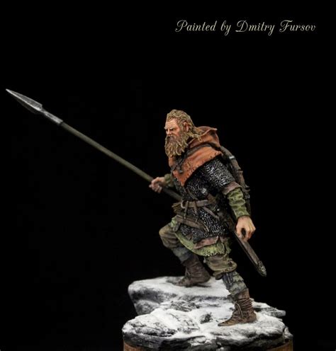Scandinavian Warrior 9 10 Century By Dmitry Fursov · Puttyandpaint