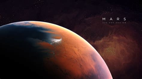 Wallpaper Mars Digital Wallpaper Space Universe Artwork Planet