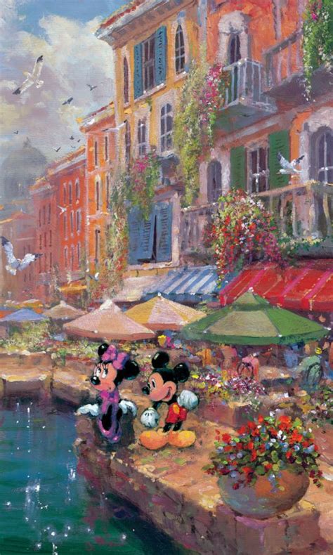 James Coleman 1949 ~ Walt Disney Fine Art Tuttart Pittura