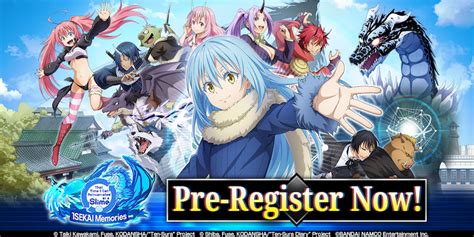 That Time I Got Reincarnated As A Slime Isekai Memories Is Coming West