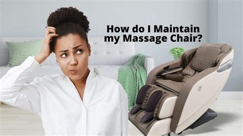 5 Tips To Maintain Your Massage Chair Miuvo Massage Chair Store