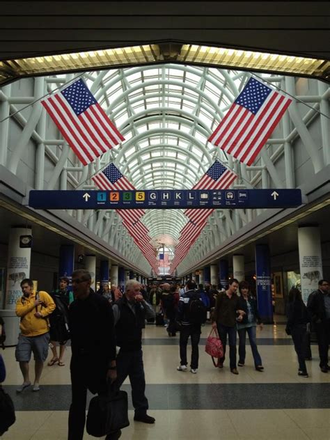 Ohare International Airport Chicago Terminal 3 American Airlines