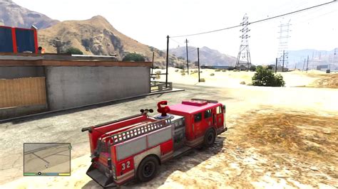 Gta 5 Firetruck Simulator Grand Theft Auto 5 Gameplay Youtube