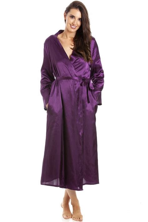 Camille Camille Womens Purple Long Satin Wraps Camille From Camille